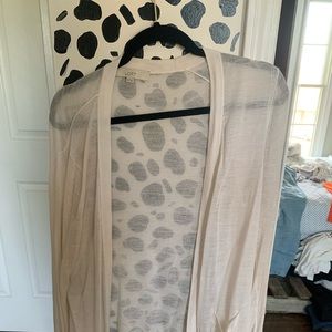 LOFT sheer cardigan